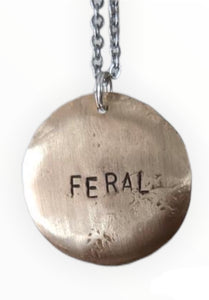 Feral Brass Necklace by Red Winged Studios